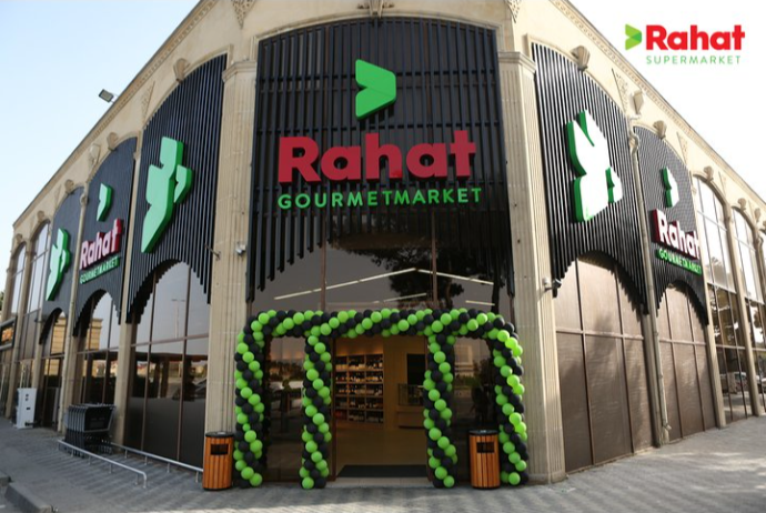 Sabunçu rayonunda neft borusu üzərində tikilən “Rahat” market -