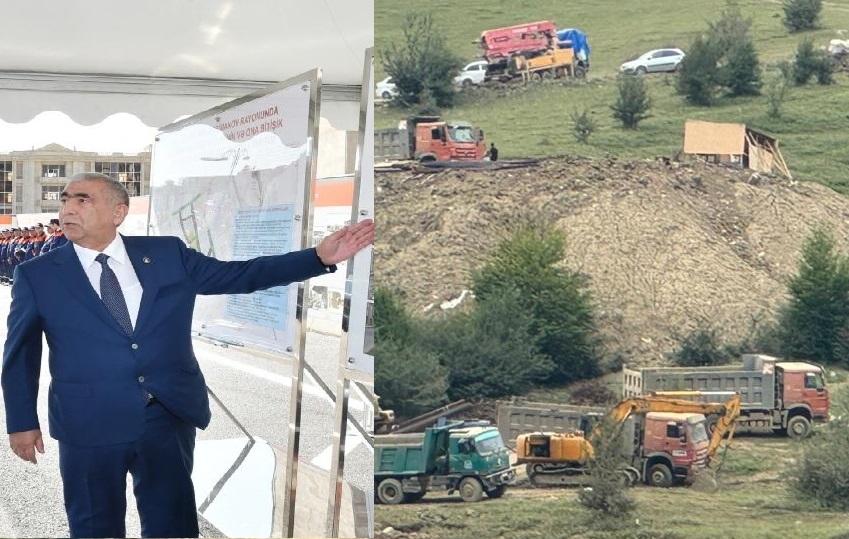 Saleh Məmmədovun razılığı ilə AAYDA-nin texnikası istirahət mərkəzinin tikintisinə cəlb olunub?-