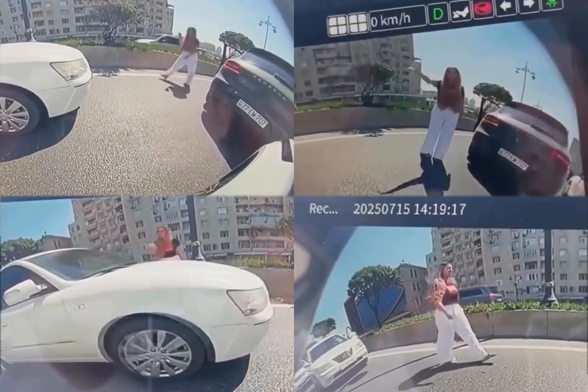 “UNEC”in Sevda müəlliməsi “Porshe”si ilə yolda bu davranışı…-
