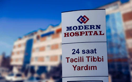 “Modern” Hospitalında qanunsuz tikinti zamanı ağaclarda kəsilib? -